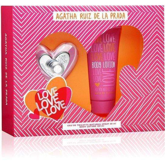 Agatha Ruiz De La Prada Love Love Love EDT 50 ML + Crema 100 ML (M)