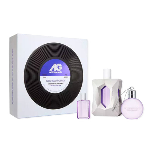 Ariana Grande Ariana Grande God Is A Woman Set EDP 100 ML + EDp 7.5 ML + Shower Gel 75 ML (M)