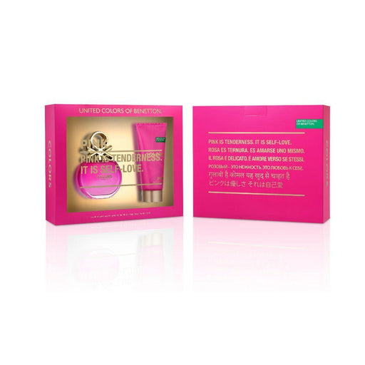 Benetton Benetton Colors Pink Set EDT 80 ML + Crema 75 ML (M) Horizontal