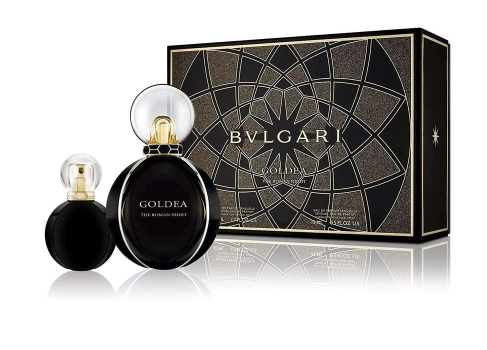 Bvlgari Bvlgari Goldea The Roman Night  Women EDP 50ML + 15 ML (M) Set