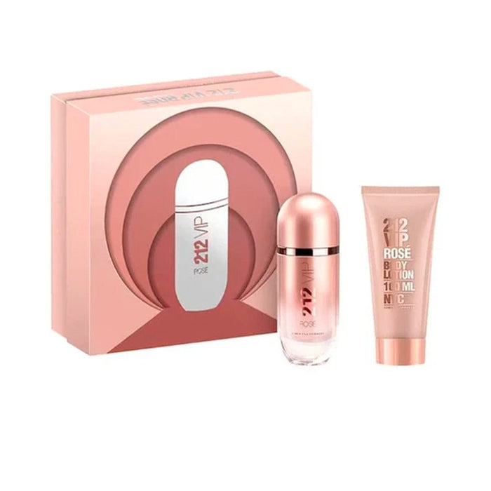 Carolina Herrera Carolina Herrera 212 VIP Rose SET EDP 80 ML + Crema Corporal 100 ML (M)