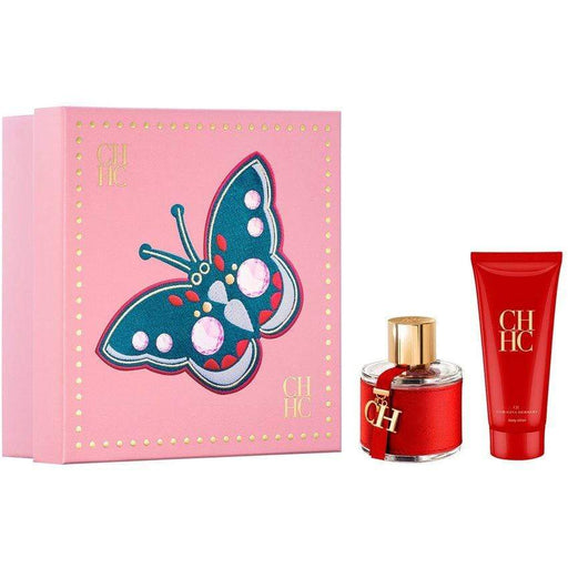 Carolina Herrera Carolina Herrera CH Women Set EDT 100 ML + Crema Corporal 100 ML (M) Rosado