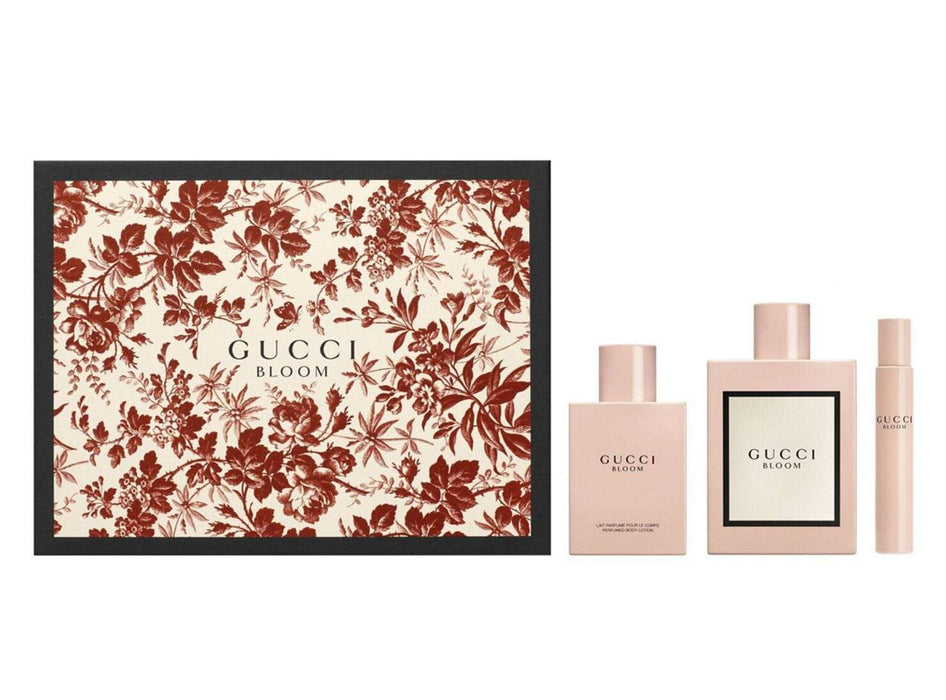 Gucci Gucci Bloom Set EDP 100 ML + BL 100 ML + Roller 7.4 ML (M)