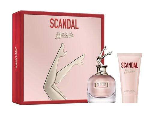 Jean Paul Gaultier Scandal Set EDP 80 ML + Crema 75 ML (M) Rojo