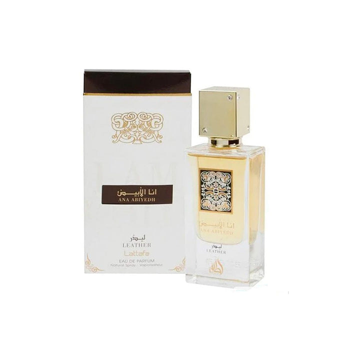 Lattafa Lattafa Ana Abiyedh Leather Unisex EDP 60 ML (U)