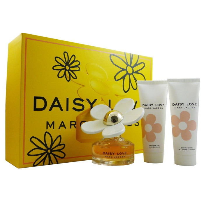 Marc Jacobs Daisy Love Set EDT 50 ML + Crema 75 ML + GD 75 ML (M)