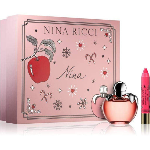 Nina Ricci Nina Ricci Nina Set EDT 80 ML + Labial (M)