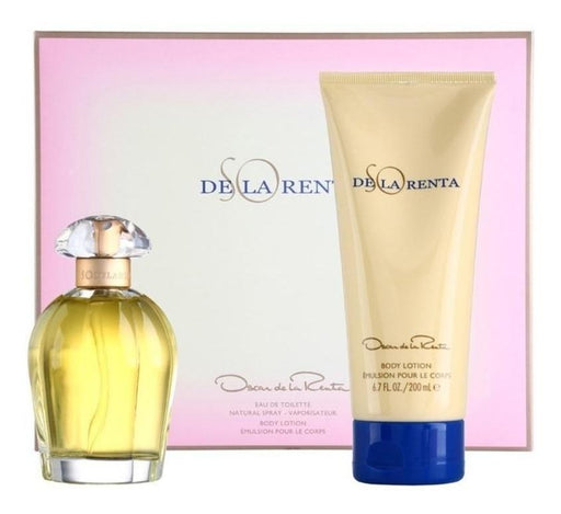 Oscar De La Renta Oscar De La Renta So De La Renta Set EDT 100 ML + Crema 200 ML (M)