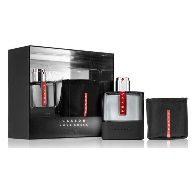 Prada Prada Luna Set Rossa Carbon EDT 100 ML + Neceser de Viaje (H)