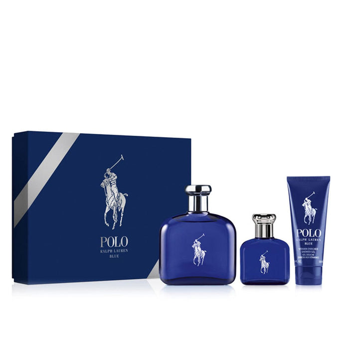 Ralph Lauren Ralph Lauren Polo Blue Set 125ML + 40ML + After Shave y Gel de Ducha (H)