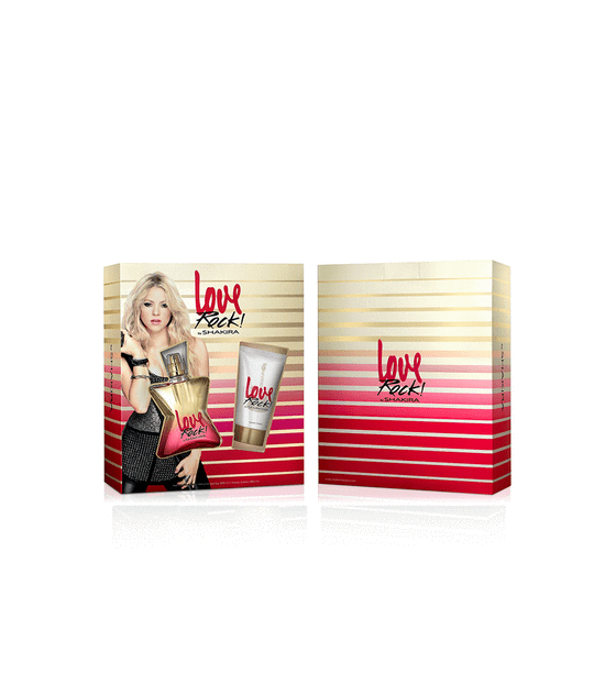 Shakira Estuche Love Rock EDT 80 ML + Desodorante 150 ML