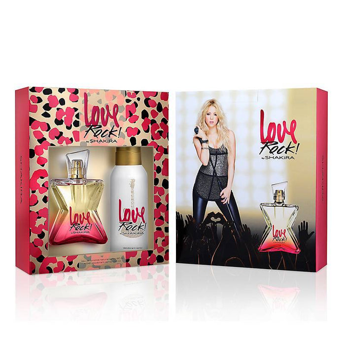 Shakira Shakira Love Rock Set 80 ml + Deo 150 ML (M) Animal Print