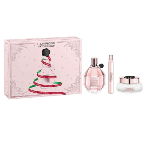 Viktor & Rolf Viktor & Rolf flowerbomb Set EDP 100 ML + EDP 10 ML + Crema 200 ML (M)